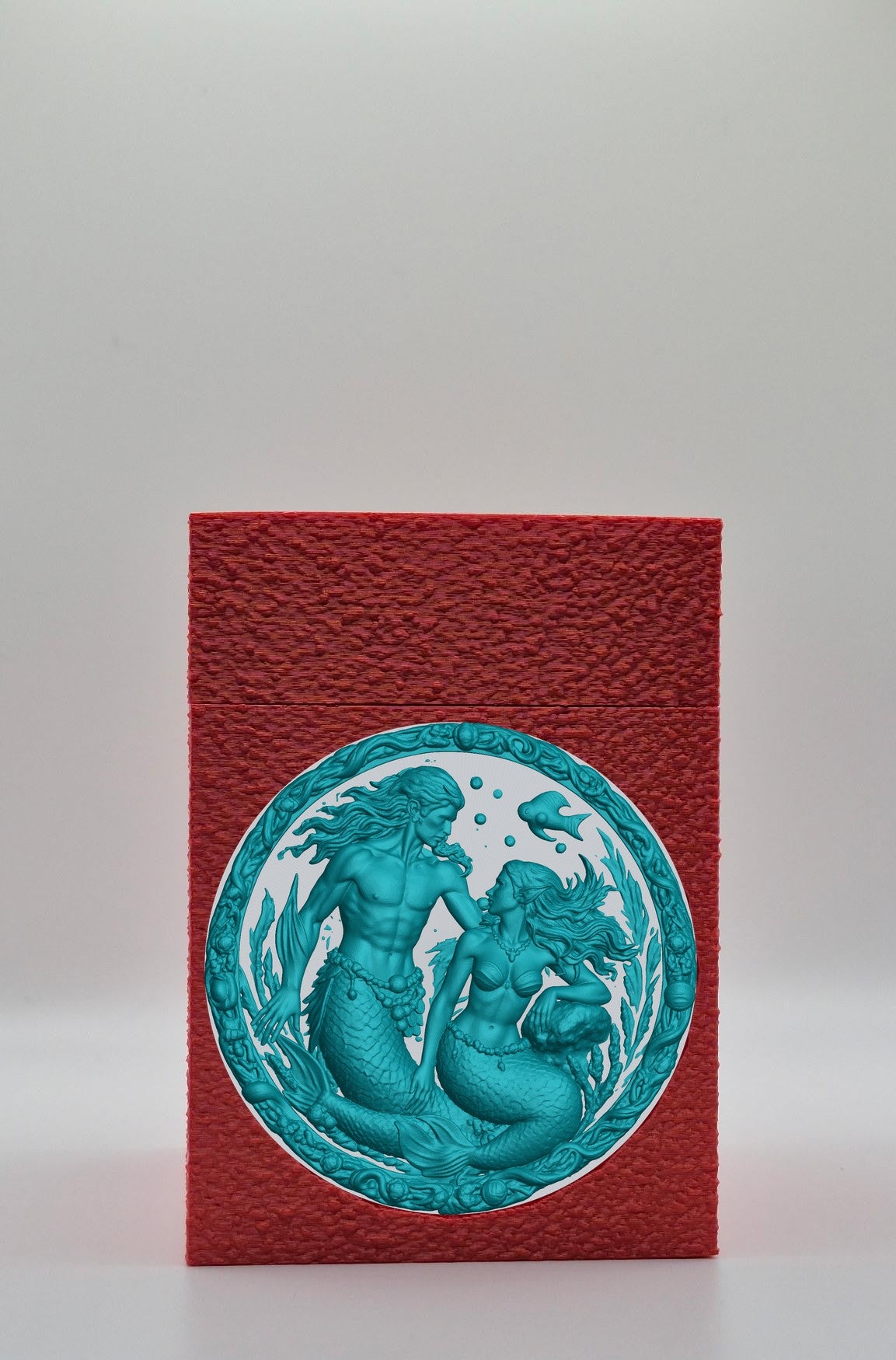 Merfolk Card Box — Red