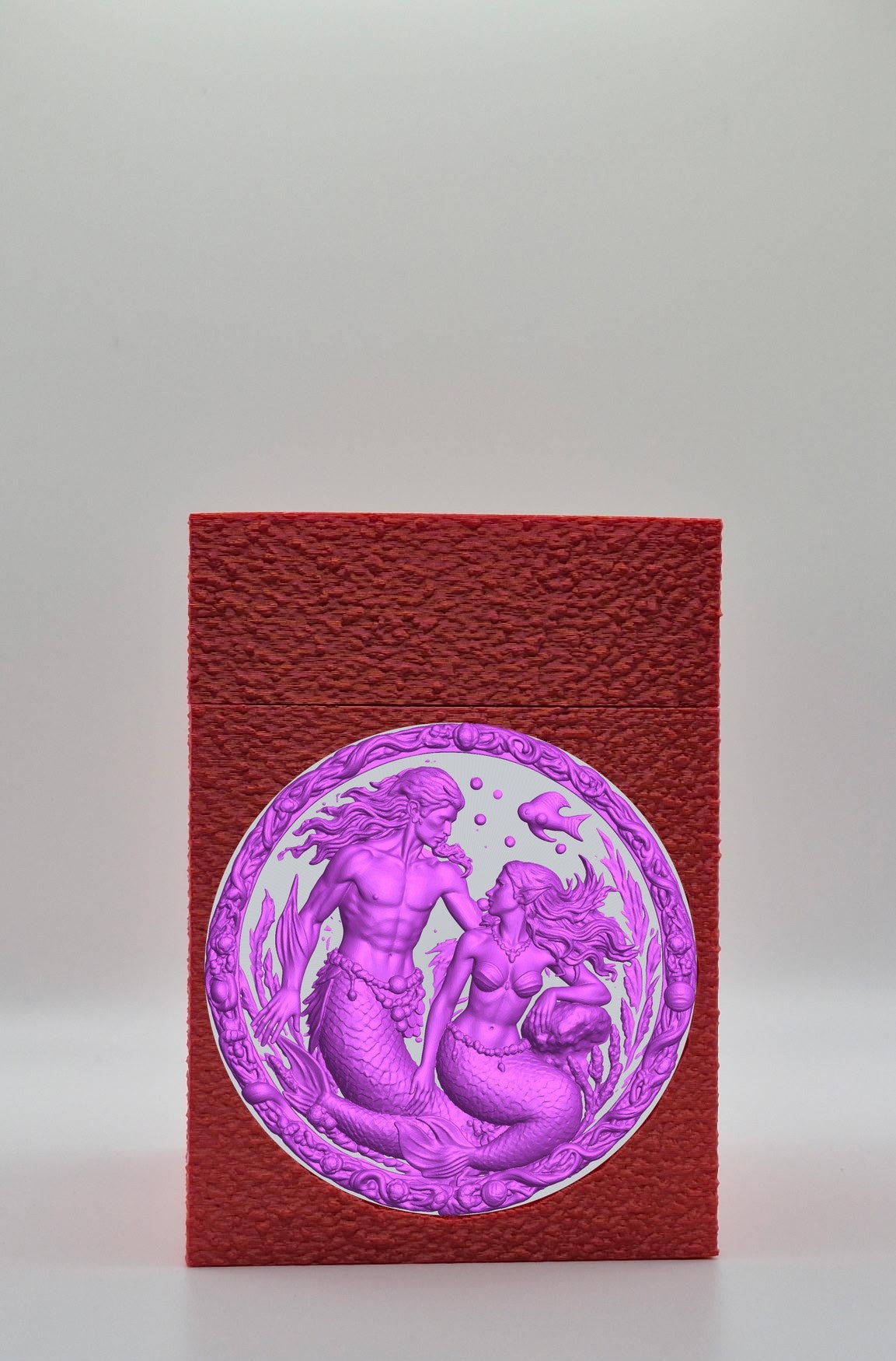Merfolk Card Box — Red