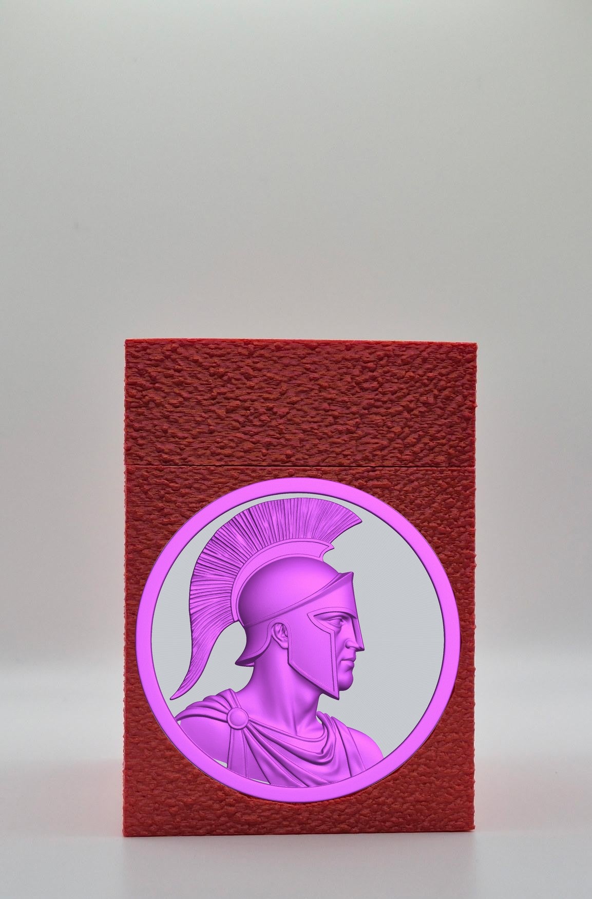 Spartan Card Box — Red