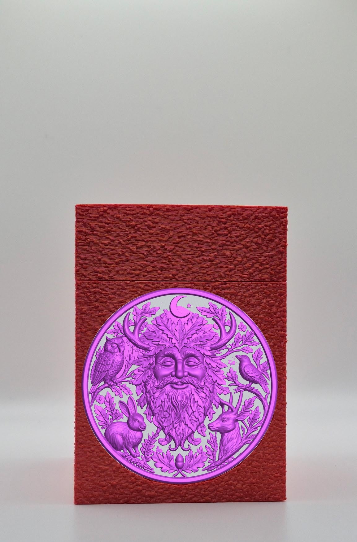 Tree Spirit Card Box — Red