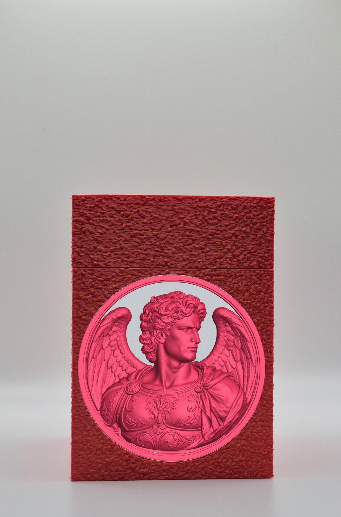 Angel Card Box — Red