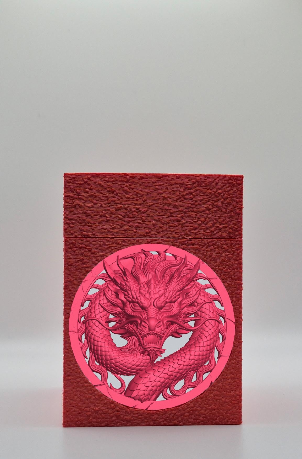 Dragon Card Box — Red