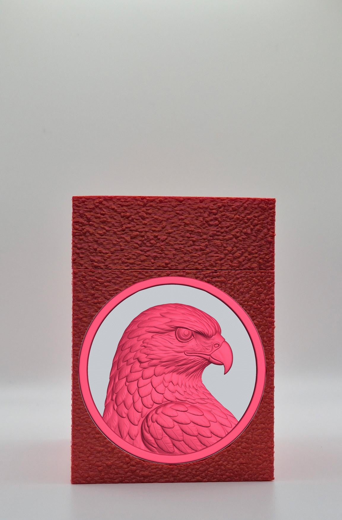 Eagle Card Box — Red