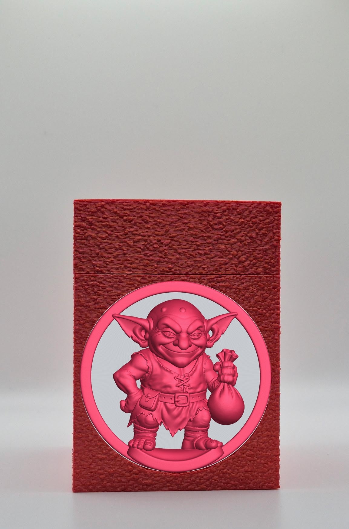 Greedy Goblin Card Box — Red