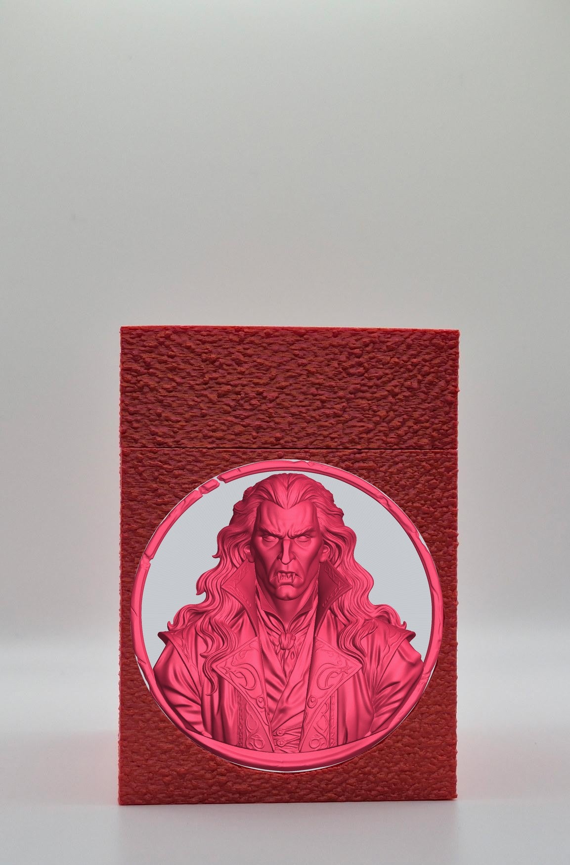 Gothic Vampire Card Box — Red
