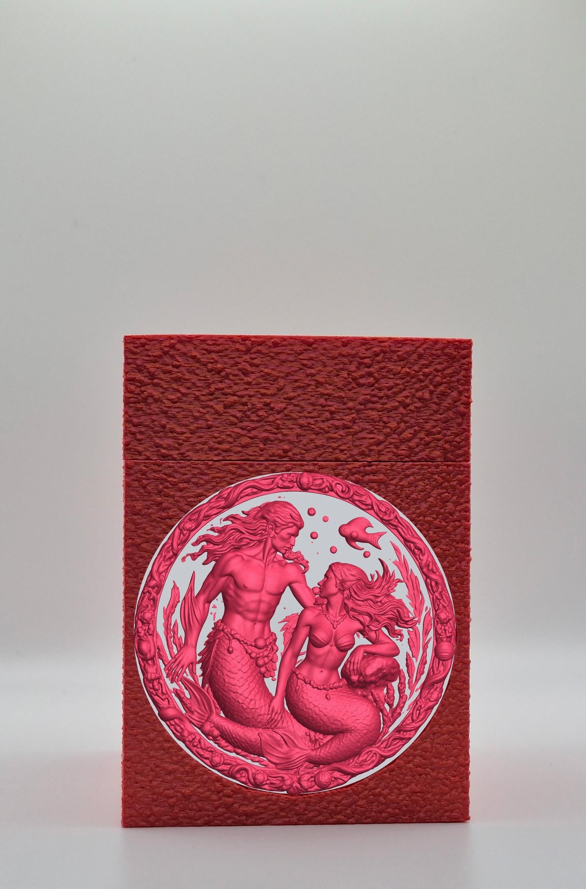 Merfolk Card Box — Red