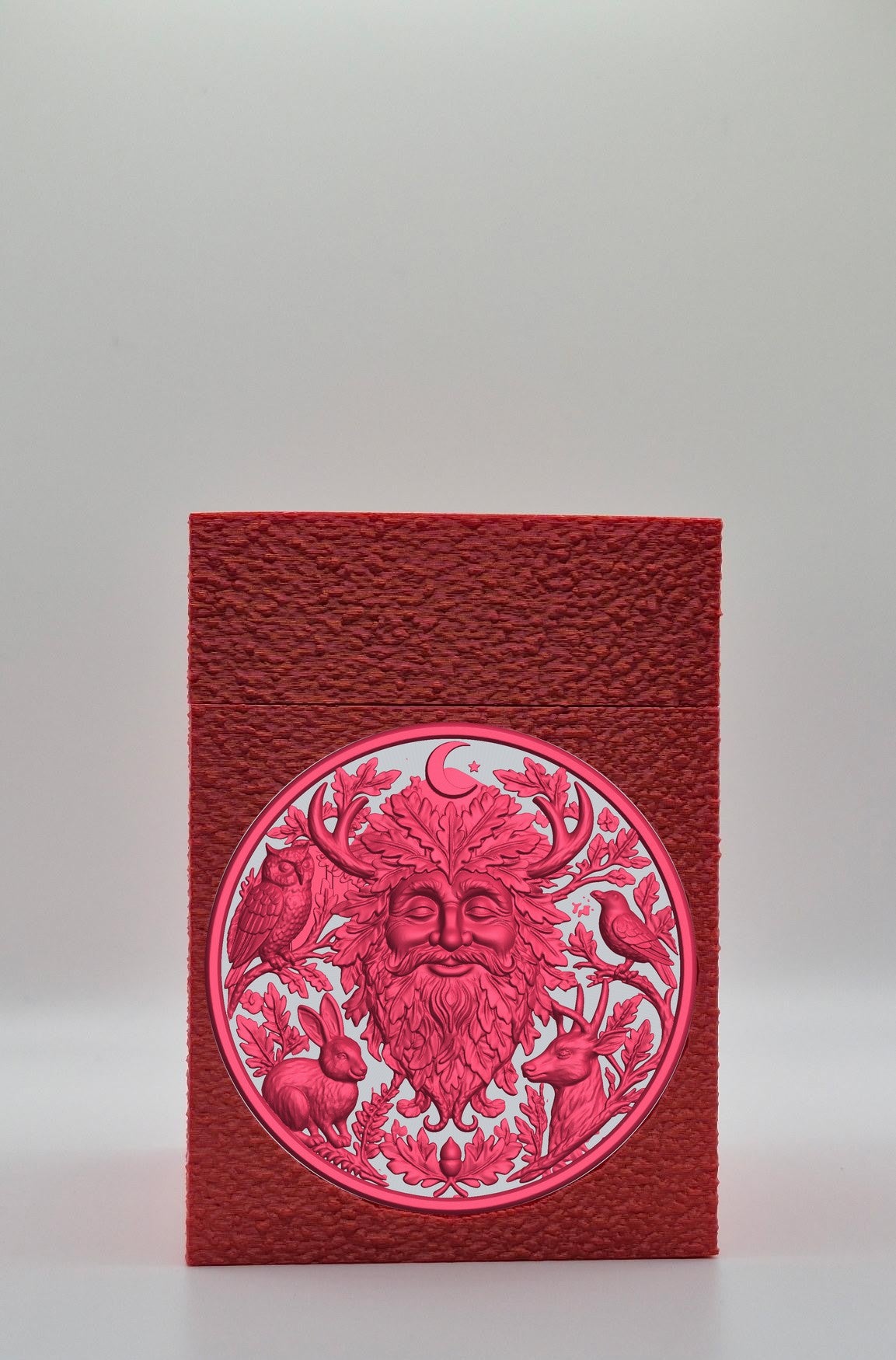 Tree Spirit Card Box — Red