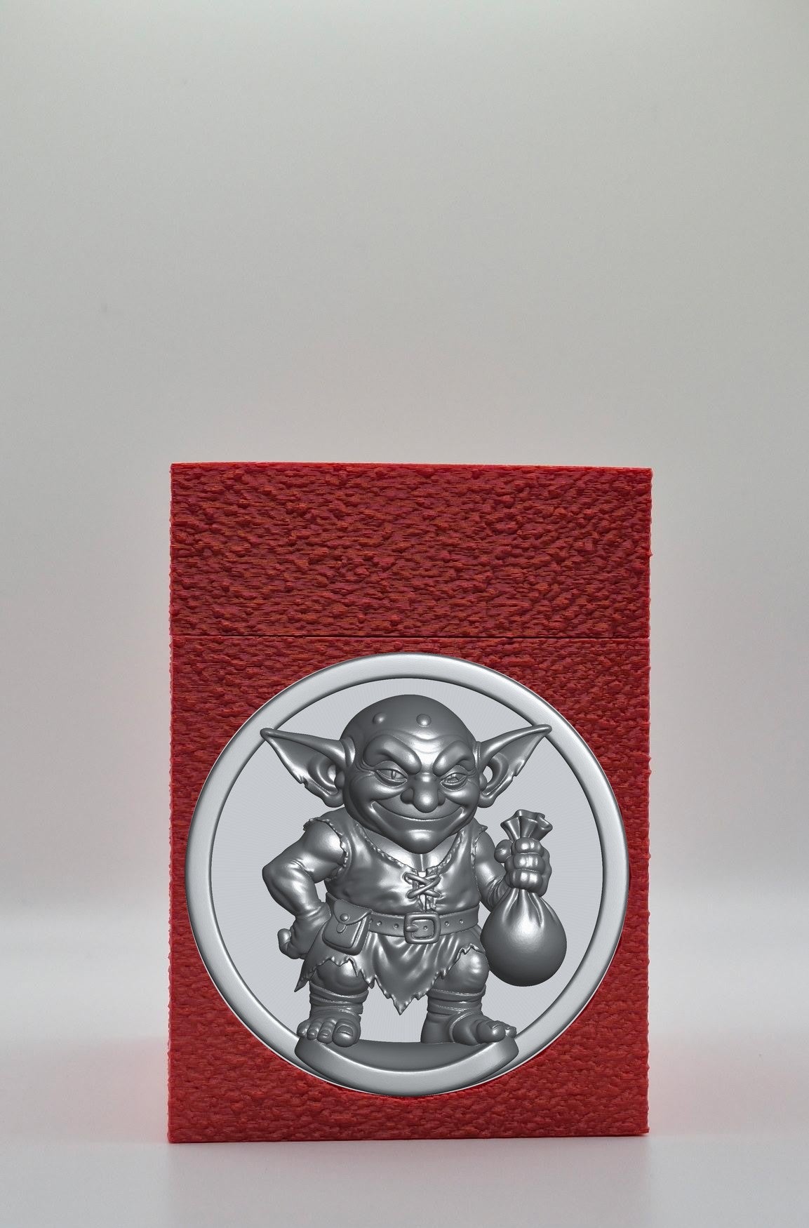 Greedy Goblin Card Box — Red