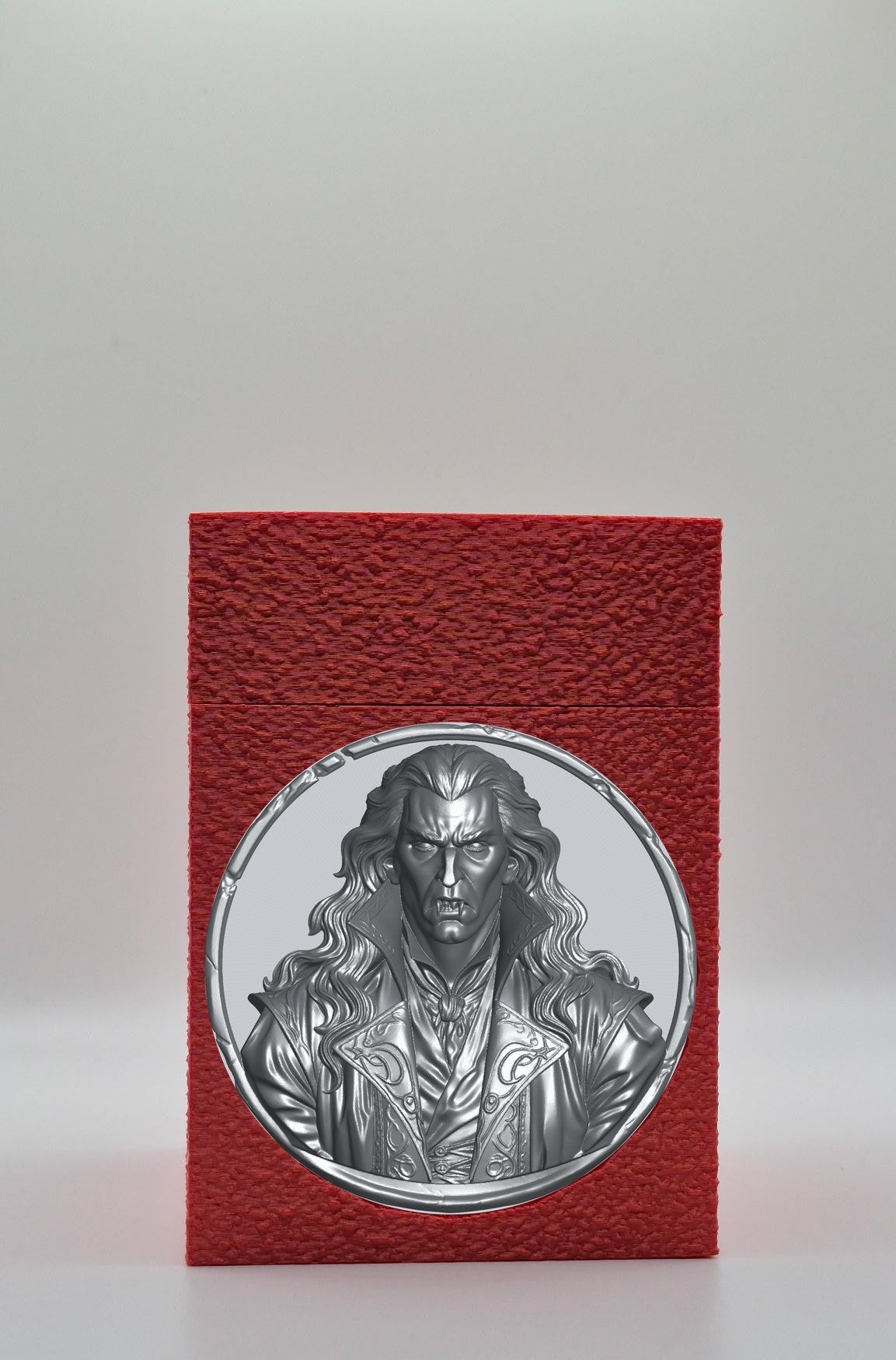 Gothic Vampire Card Box — Red