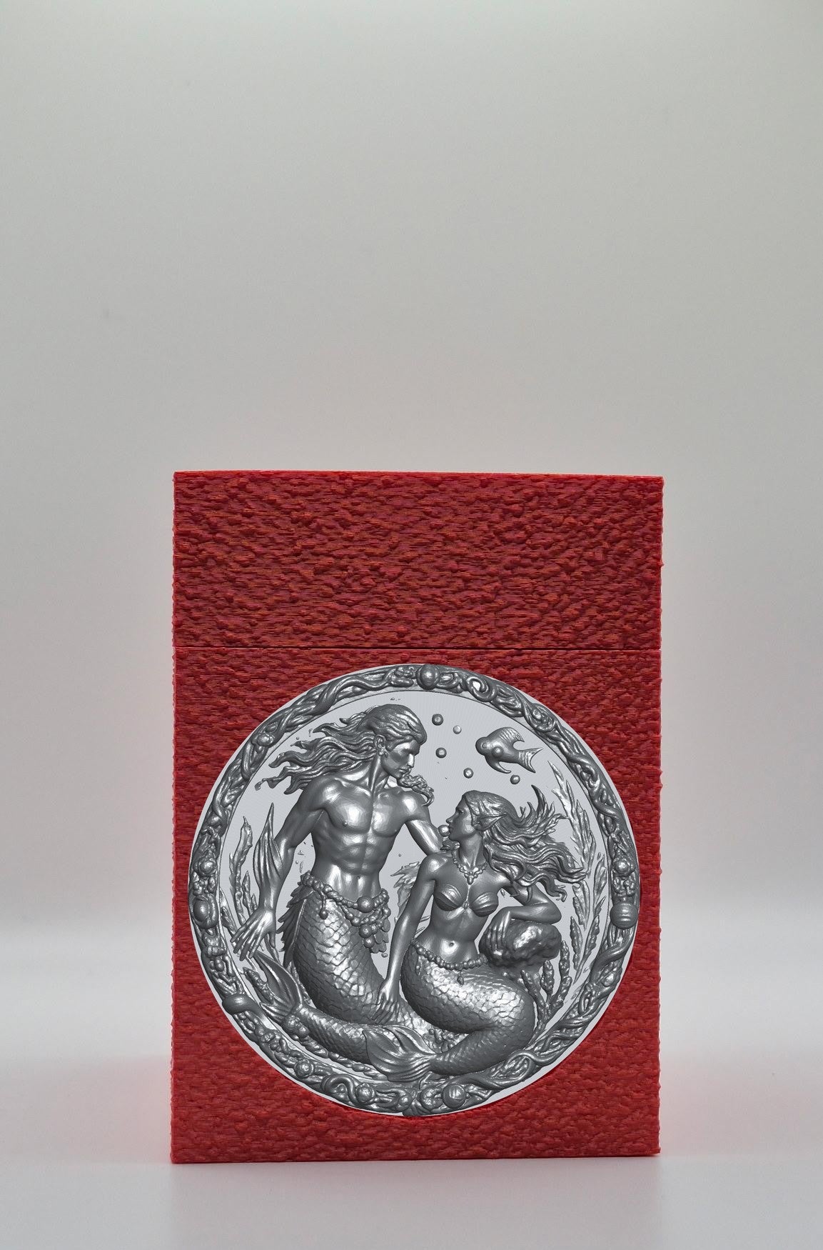 Merfolk Card Box — Red