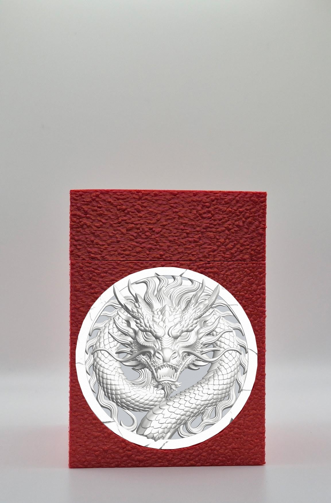Dragon Card Box — Red
