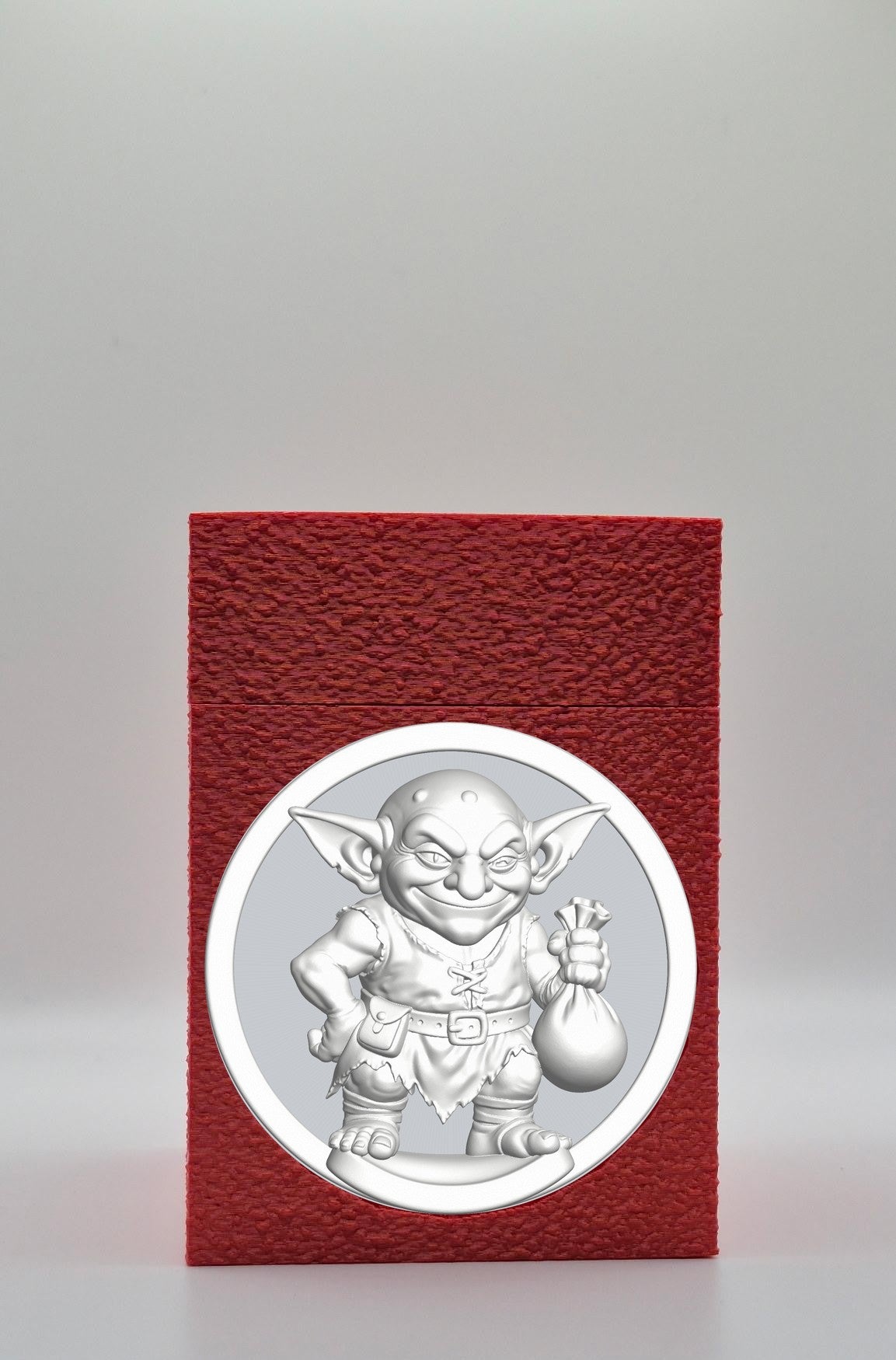 Greedy Goblin Card Box — Red