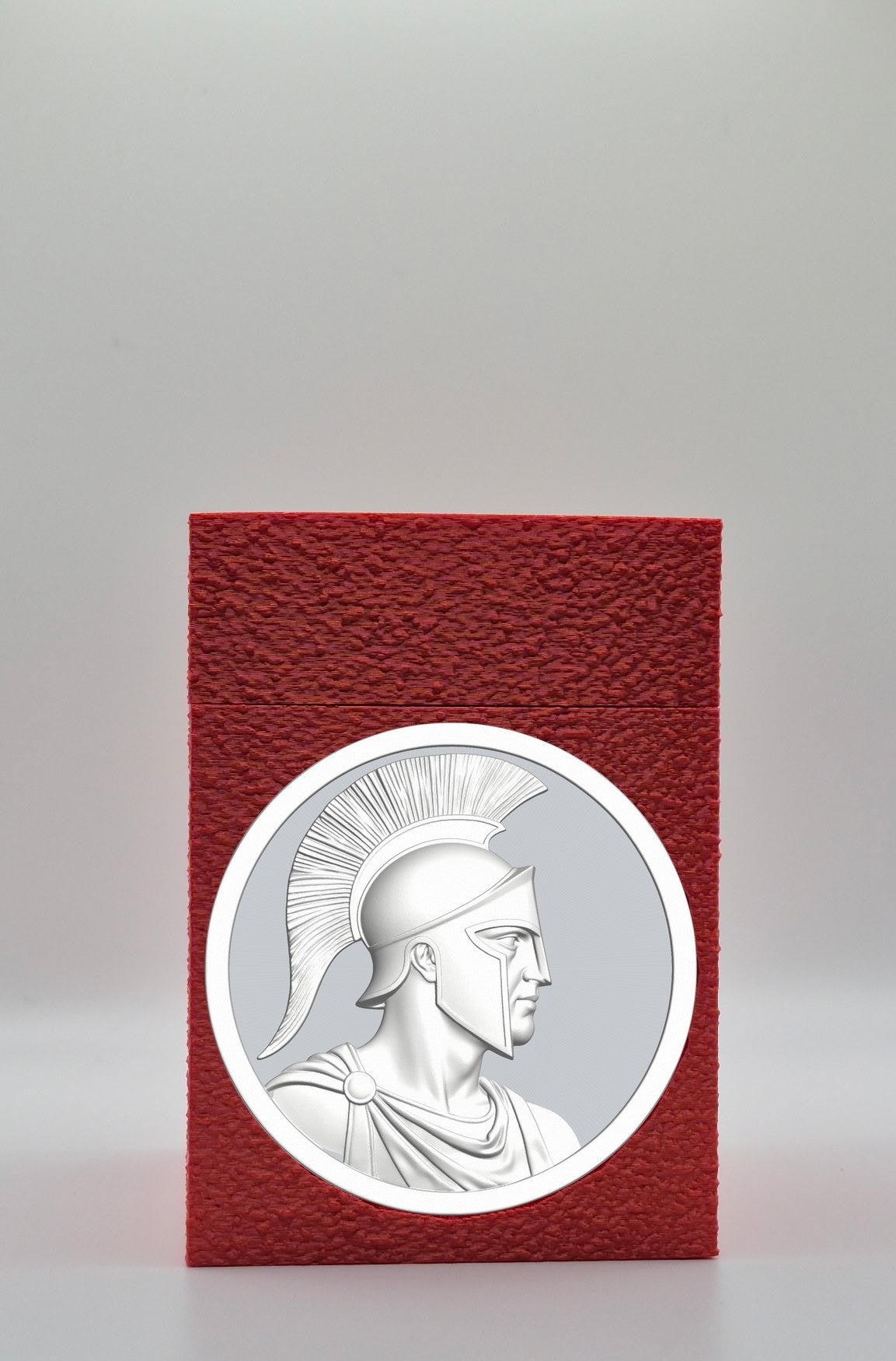 Spartan Card Box — Red