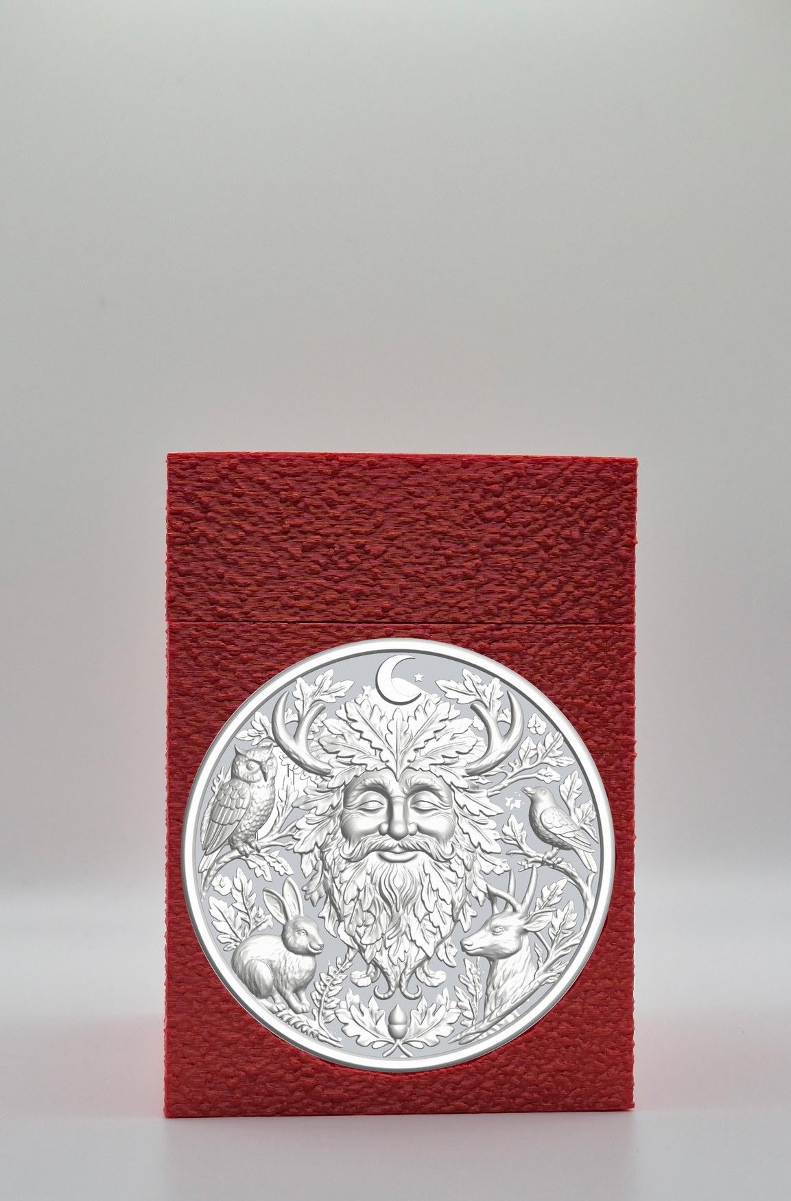 Tree Spirit Card Box — Red