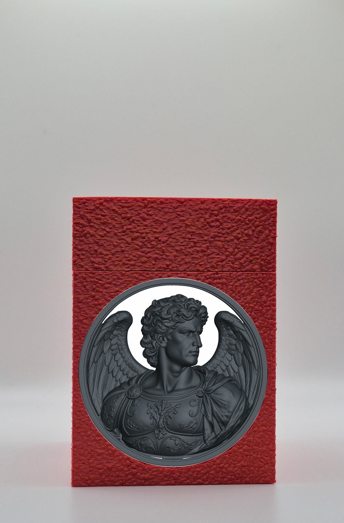 Angel Card Box — Red
