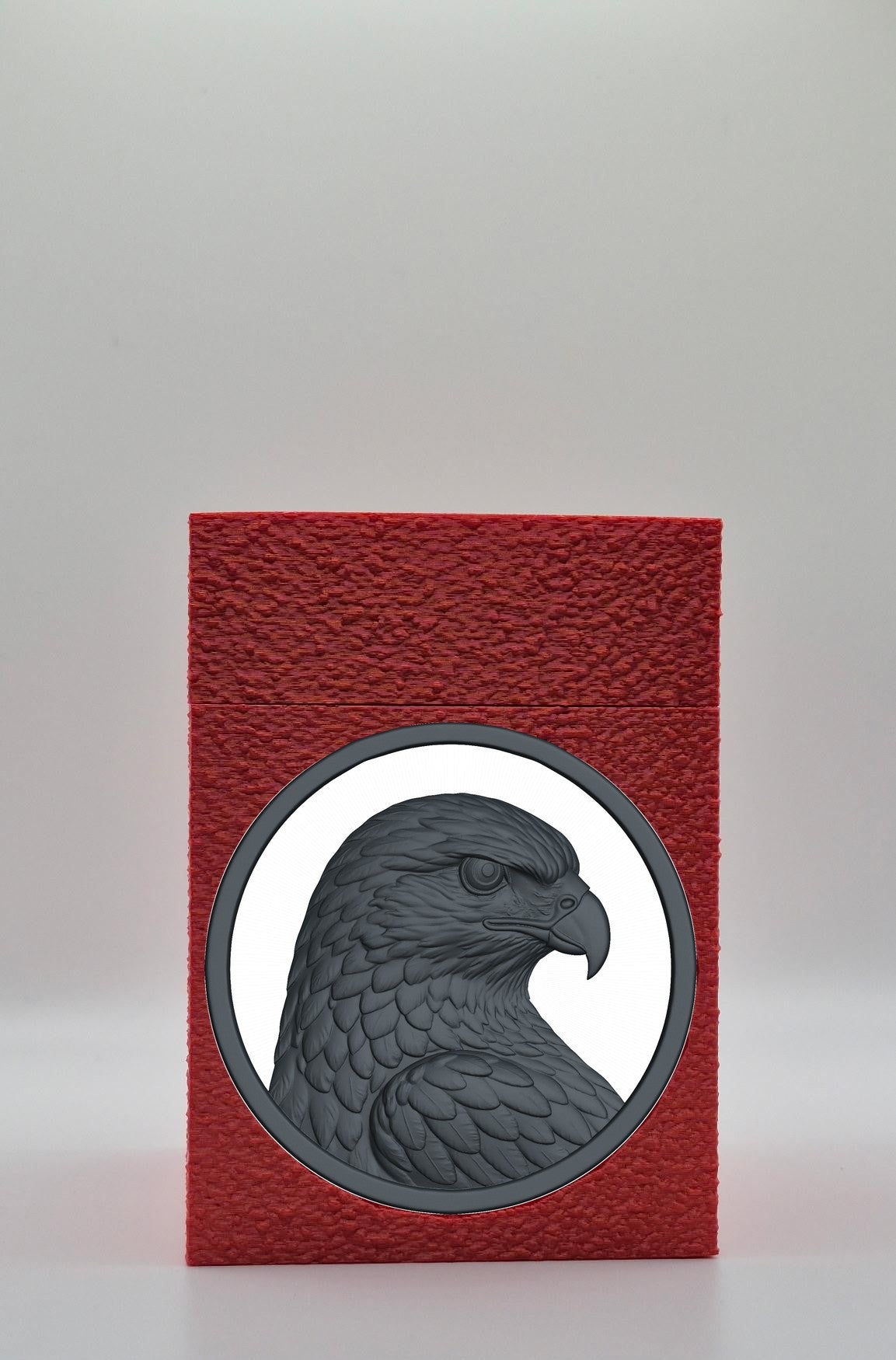 Eagle Card Box — Red