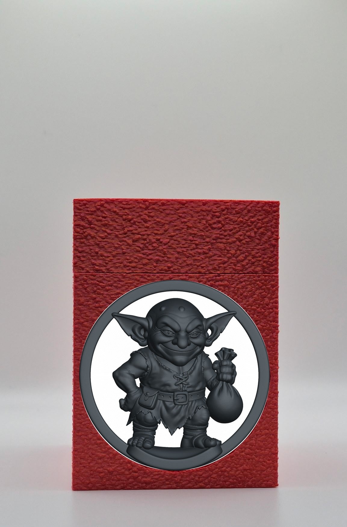 Greedy Goblin Card Box — Red