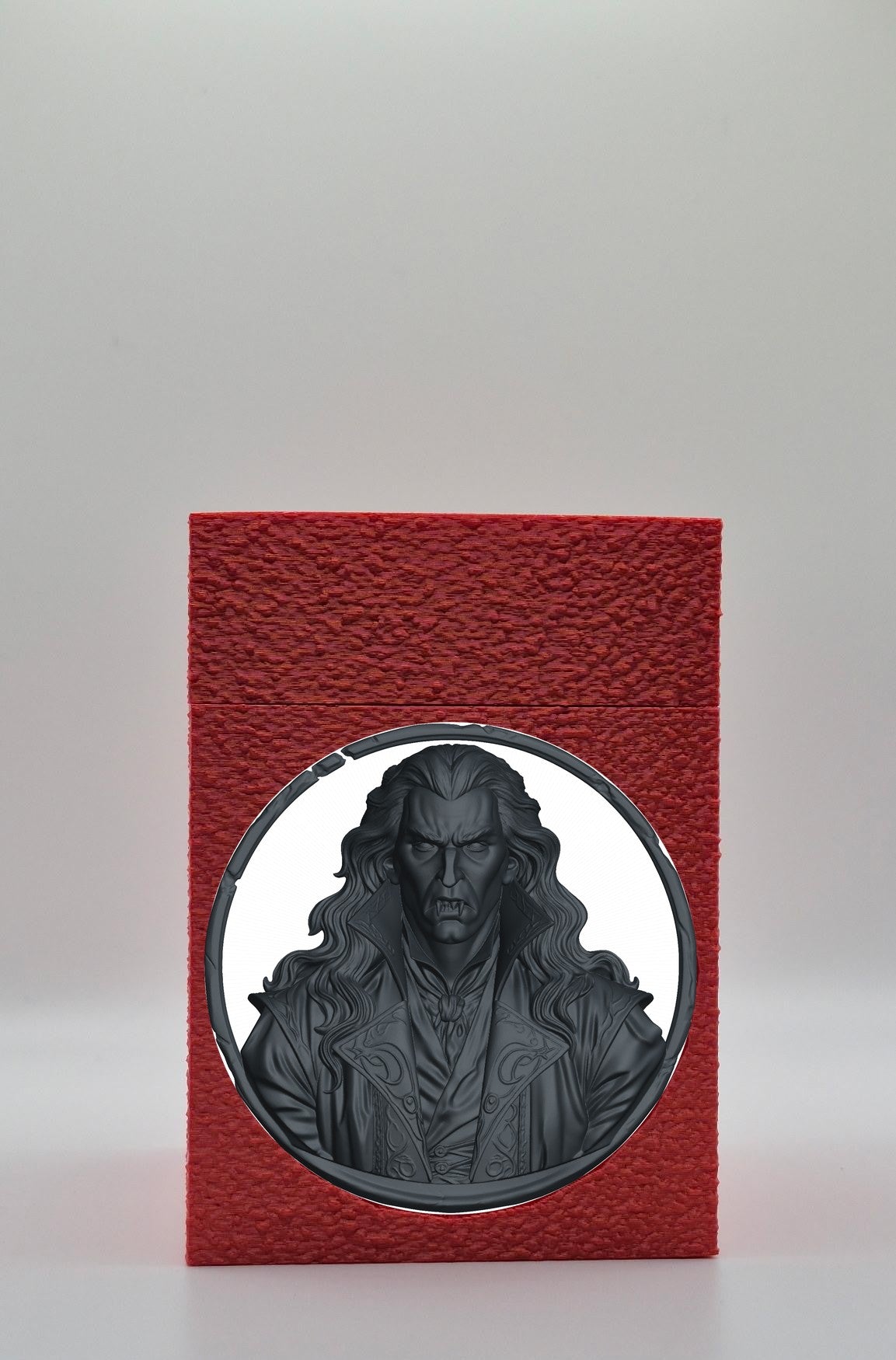 Gothic Vampire Card Box — Red