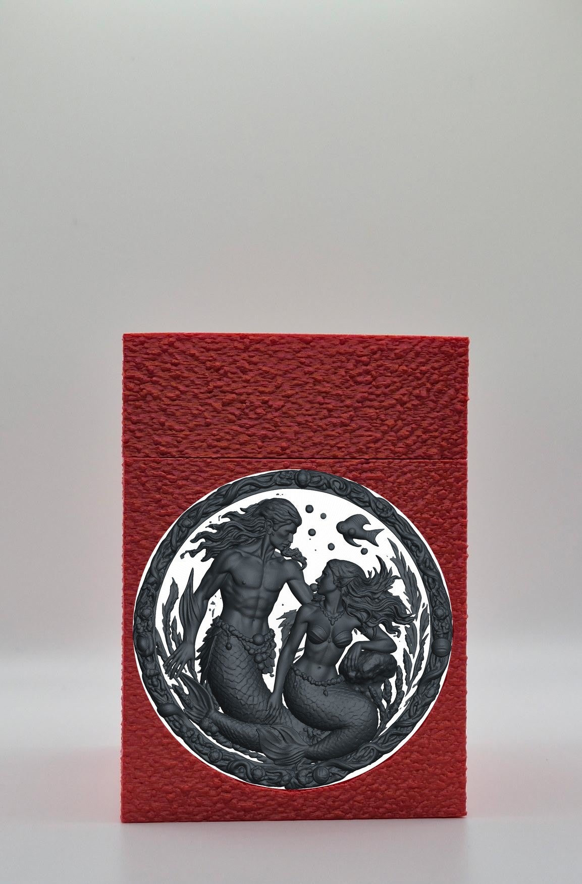 Merfolk Card Box — Red