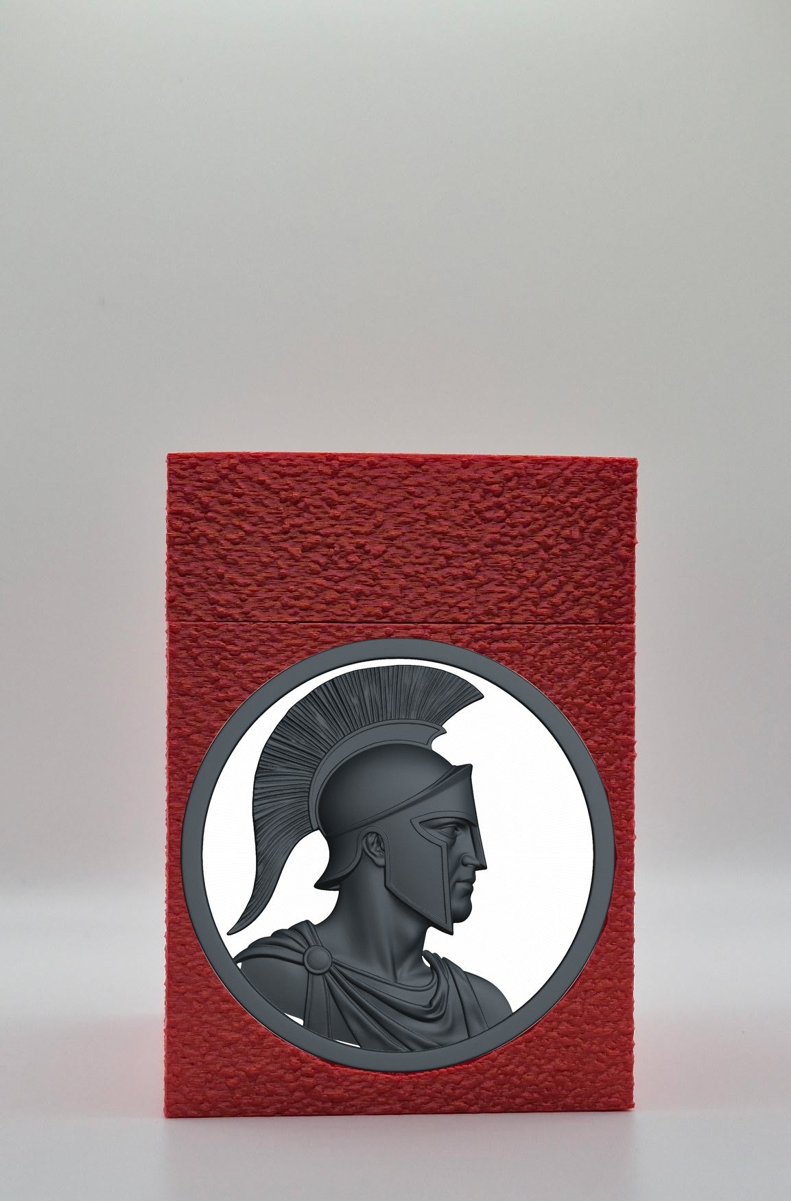 Spartan Card Box — Red