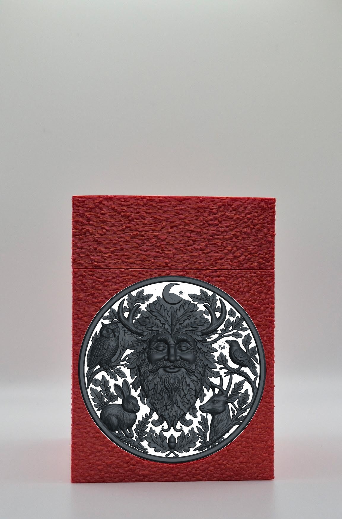 Tree Spirit Card Box — Red