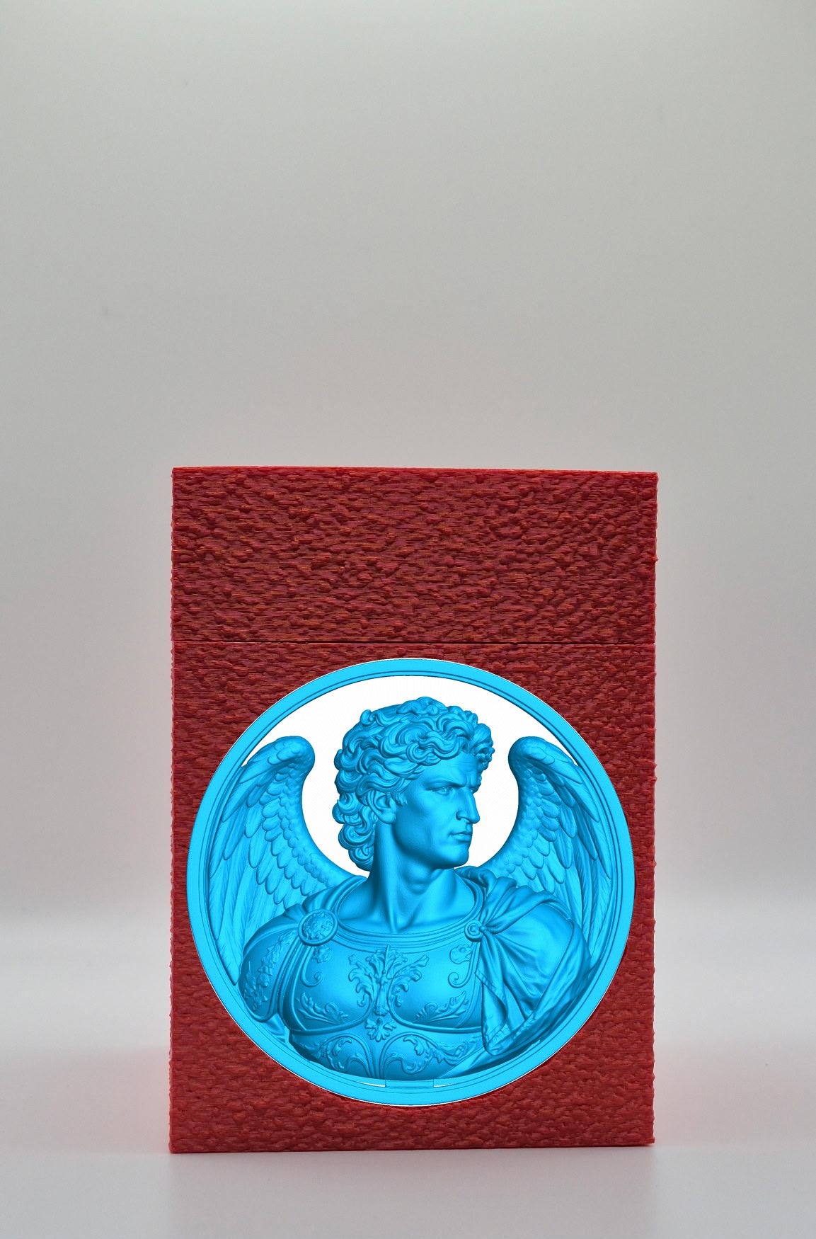 Angel Card Box — Red
