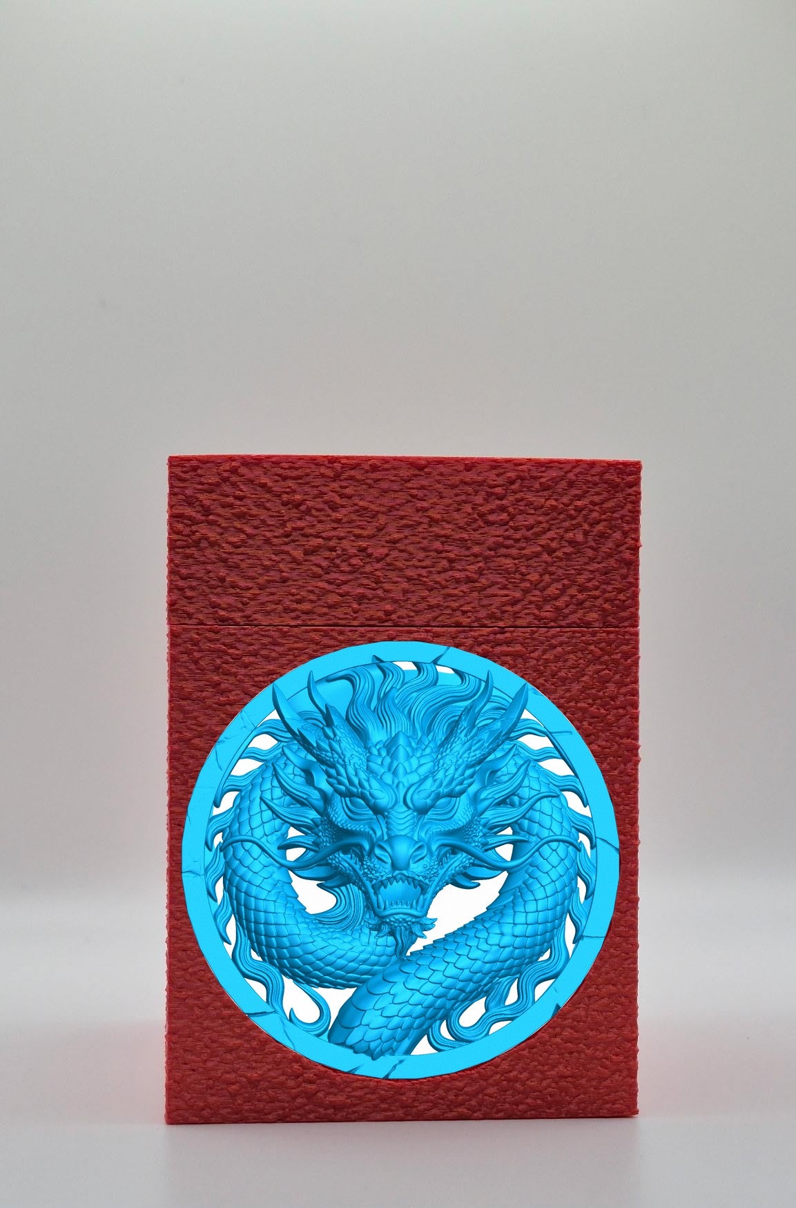 Dragon Card Box — Red