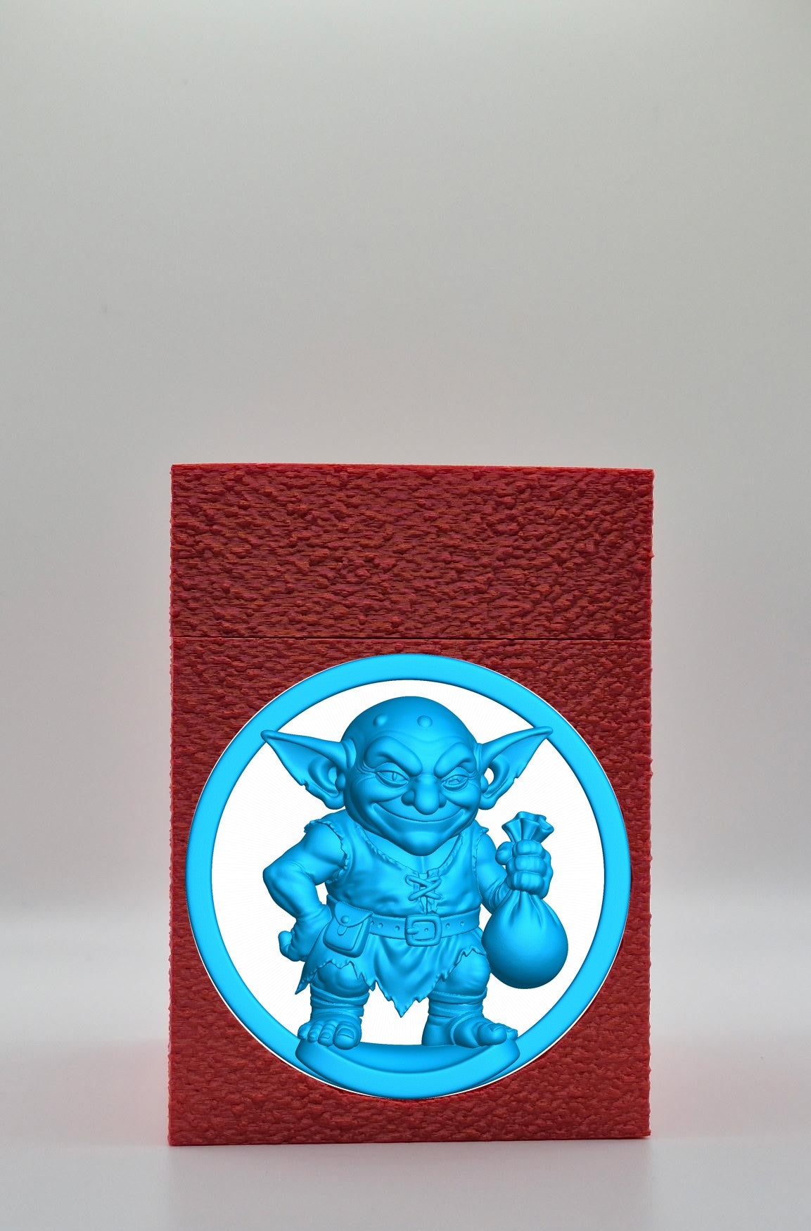 Greedy Goblin Card Box — Red