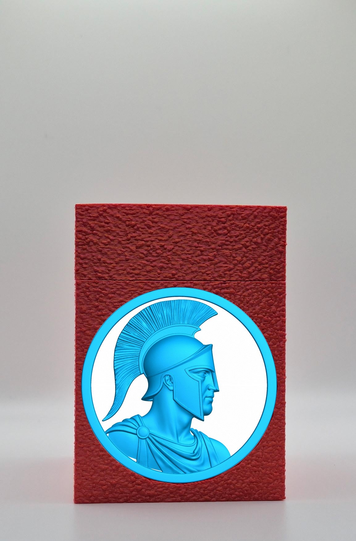 Spartan Card Box — Red