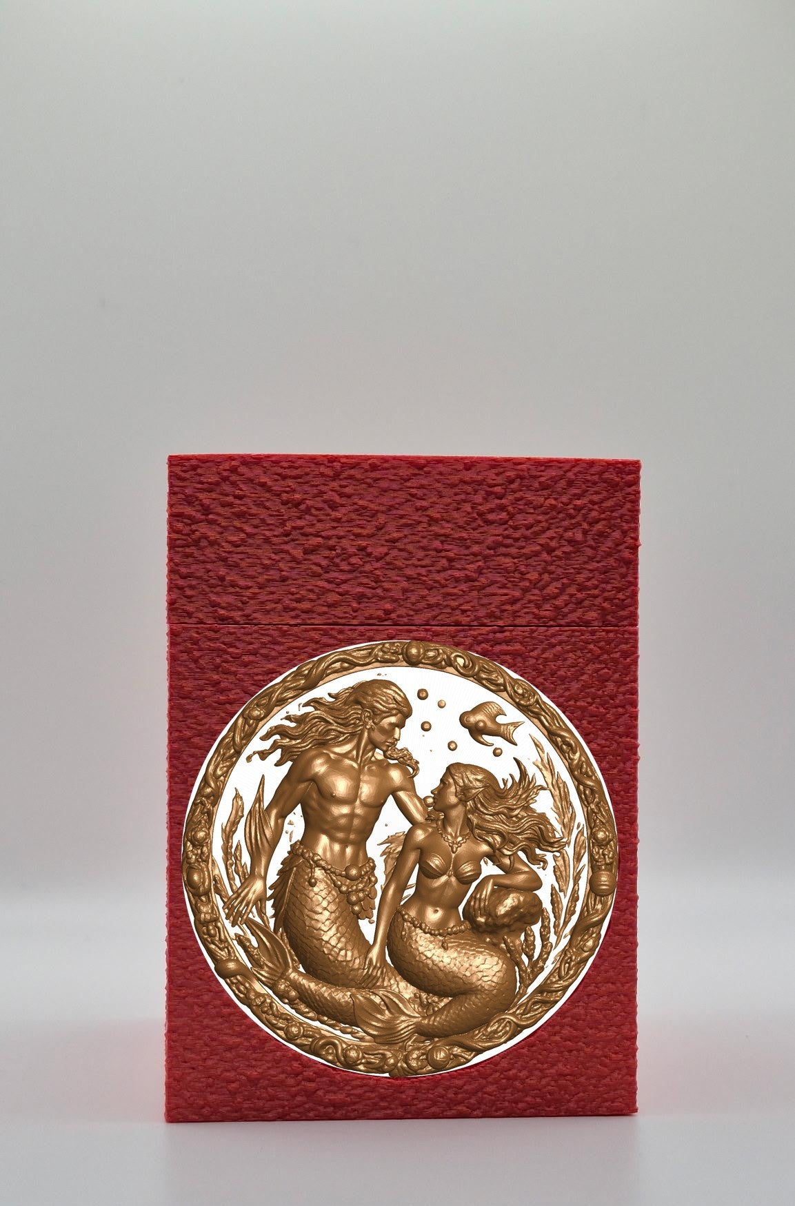 Merfolk Card Box — Red