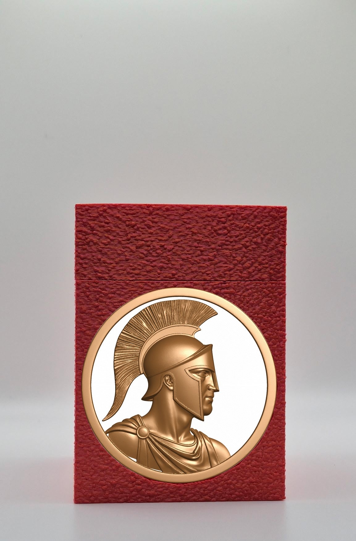 Spartan Card Box — Red