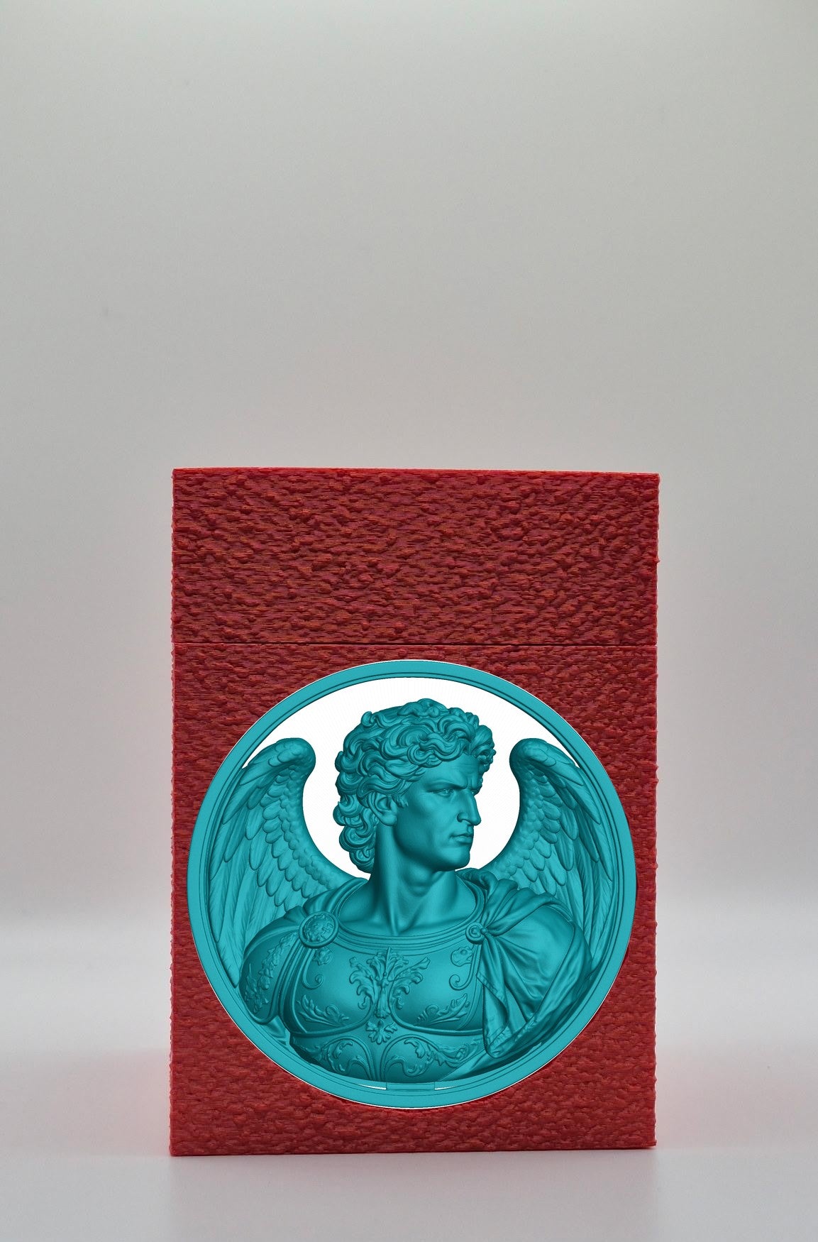 Angel Card Box — Red