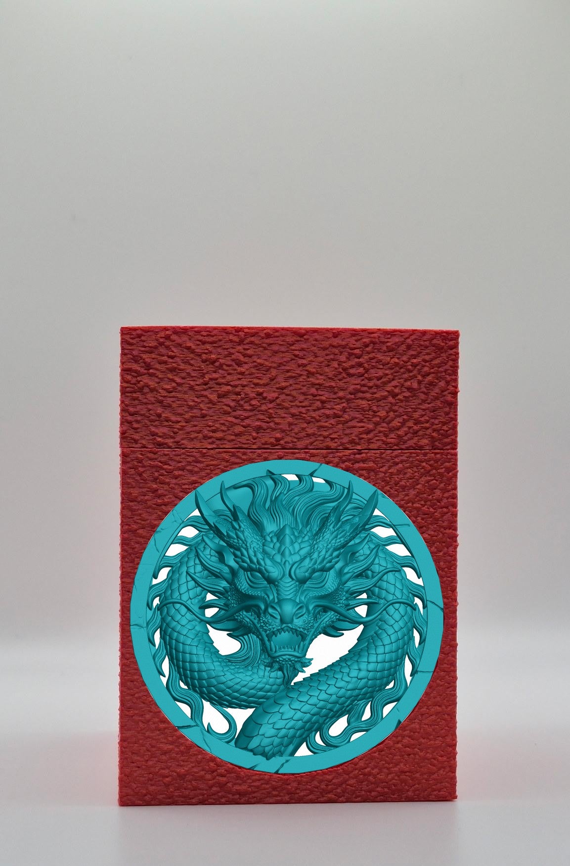 Dragon Card Box — Red