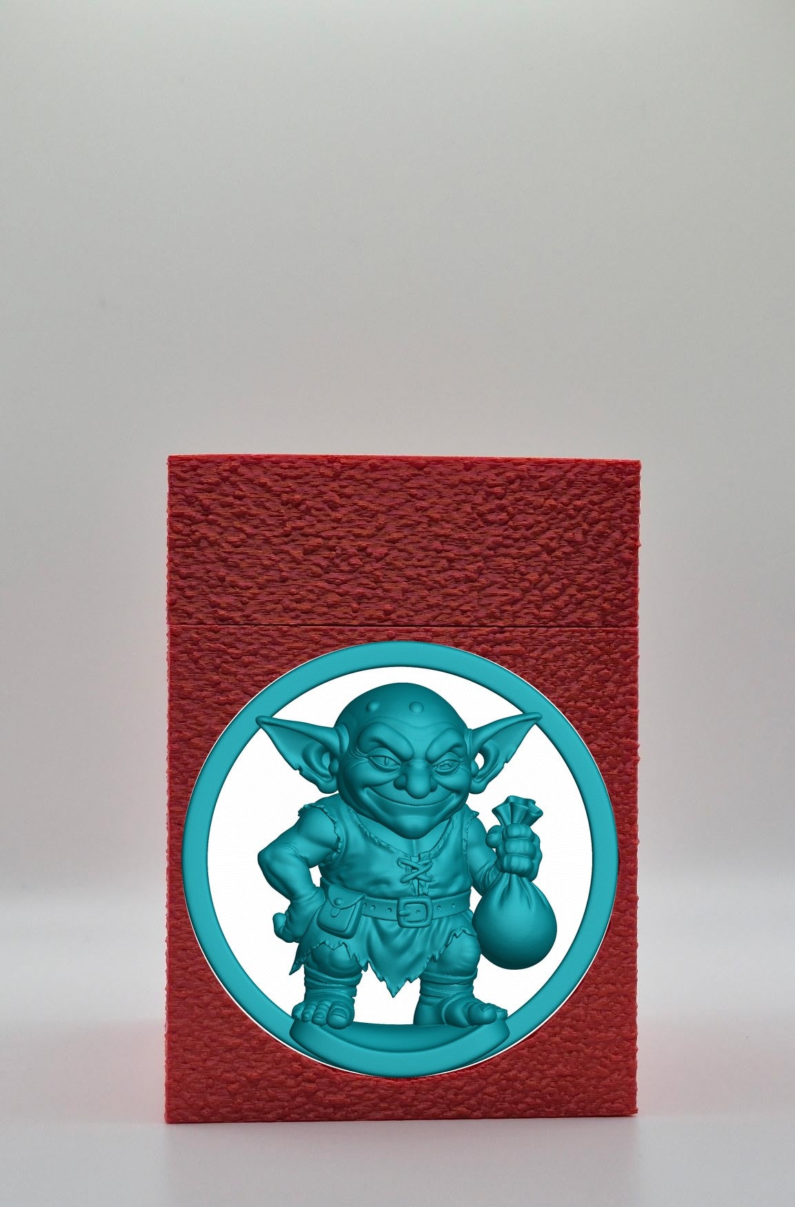 Greedy Goblin Card Box — Red