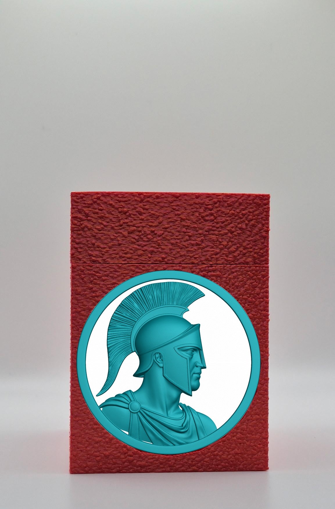 Spartan Card Box — Red