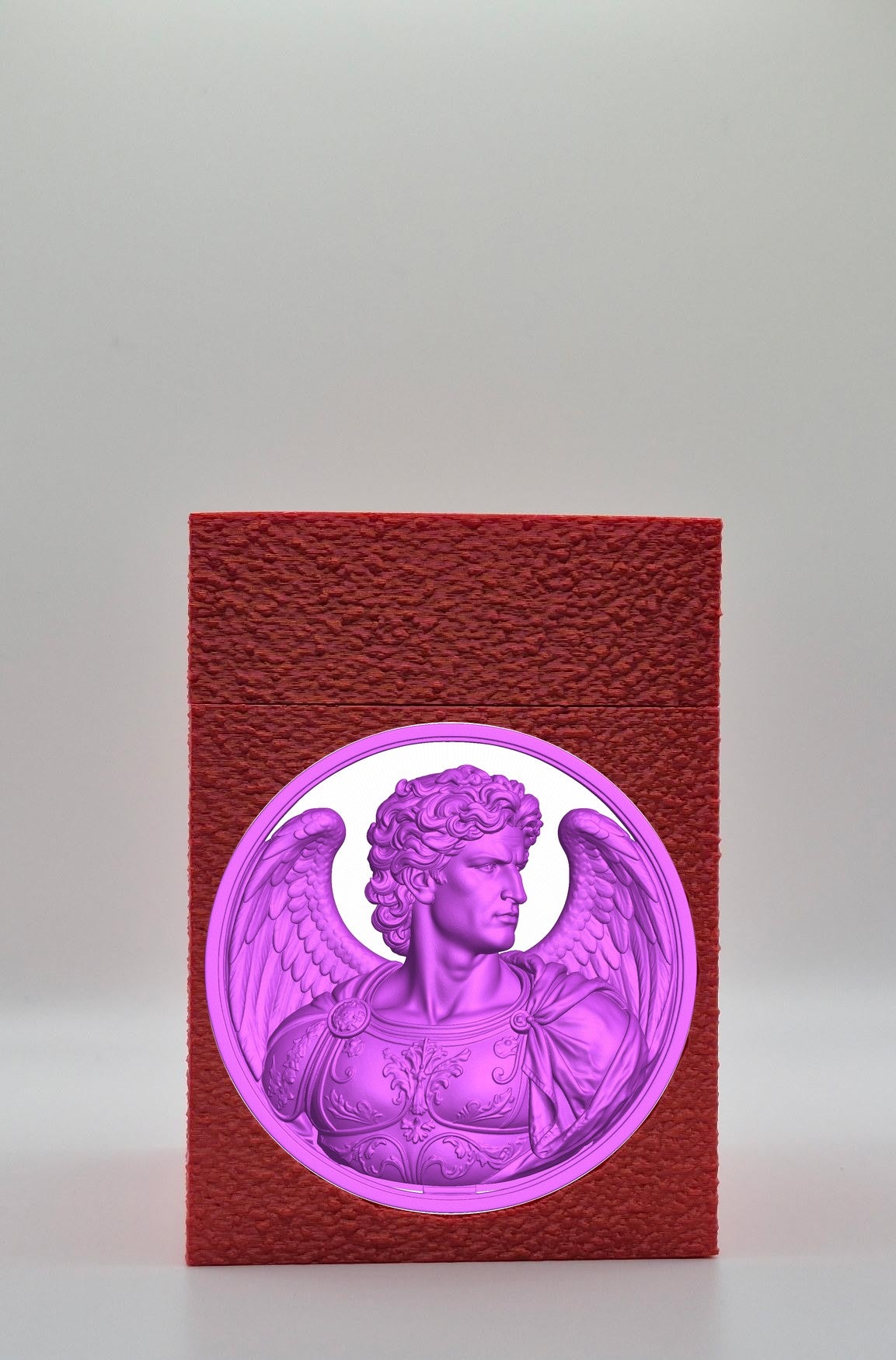 Angel Card Box — Red