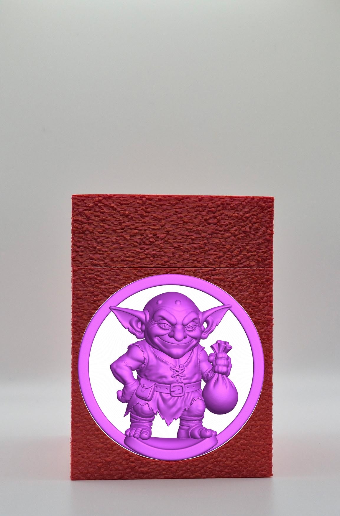 Greedy Goblin Card Box — Red