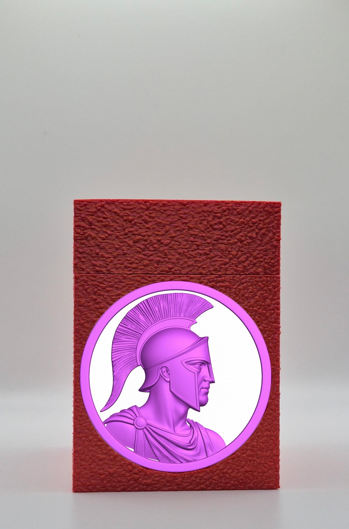 Spartan Card Box — Red
