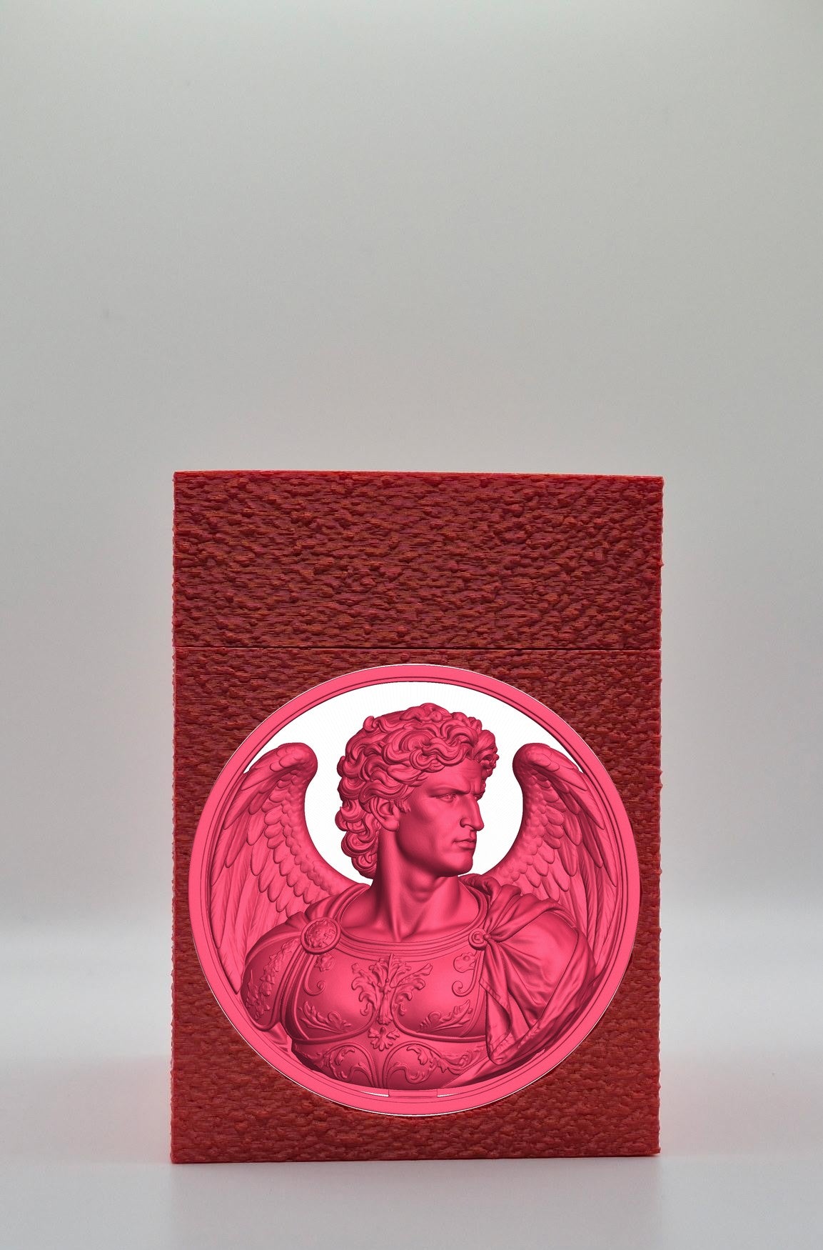 Angel Card Box — Red