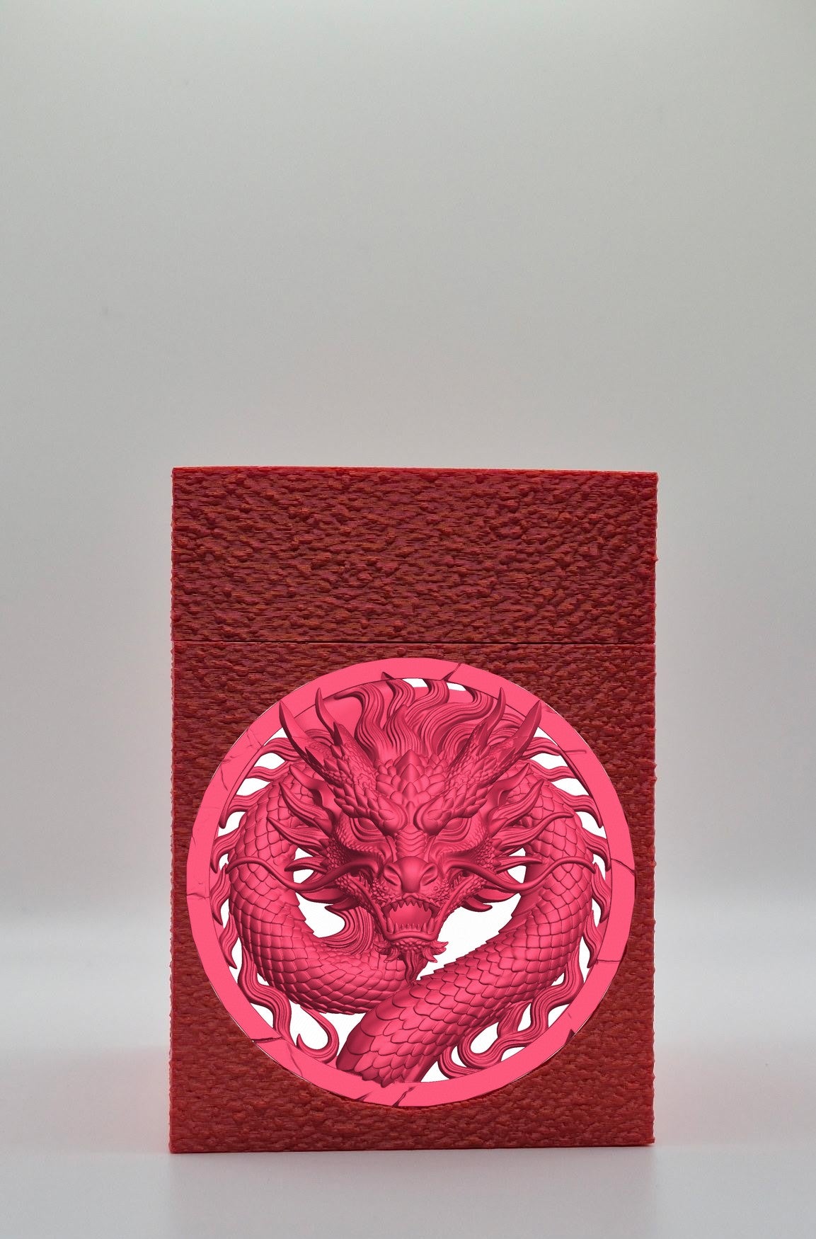 Dragon Card Box — Red