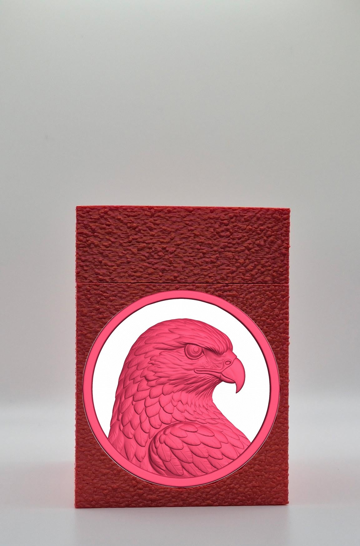 Eagle Card Box — Red