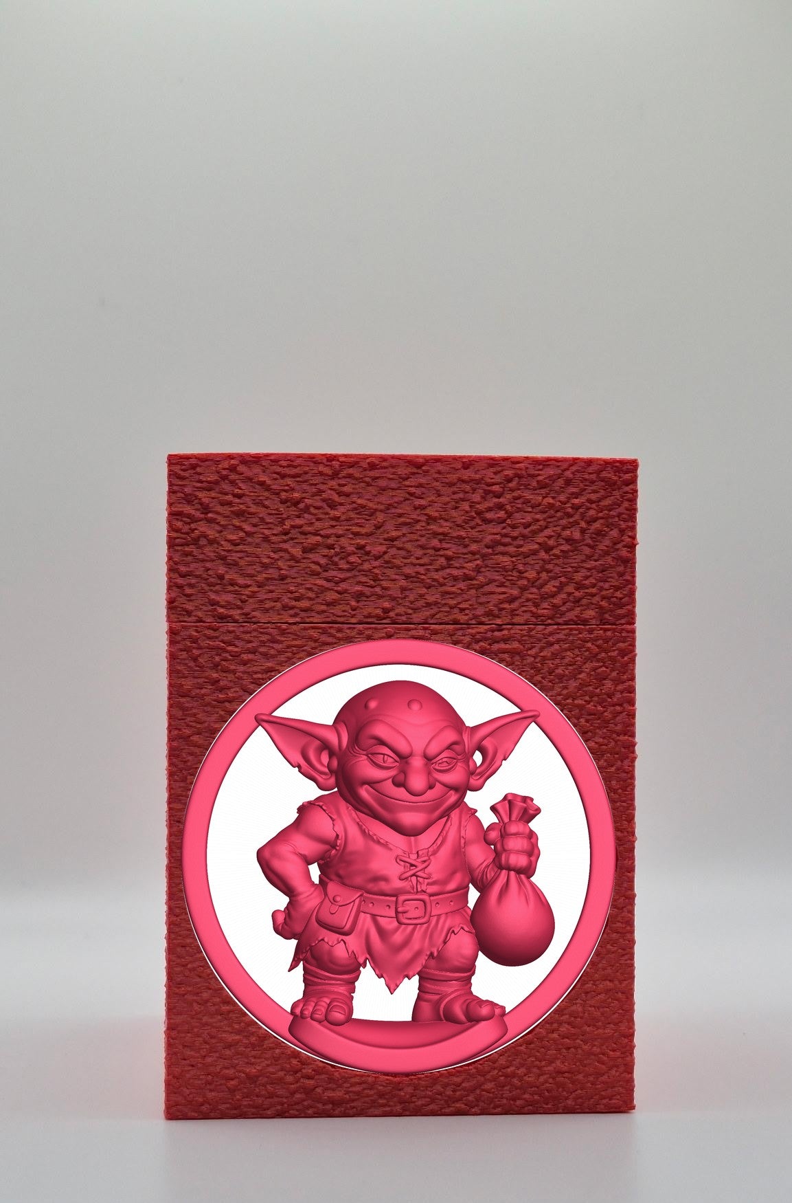 Greedy Goblin Card Box — Red