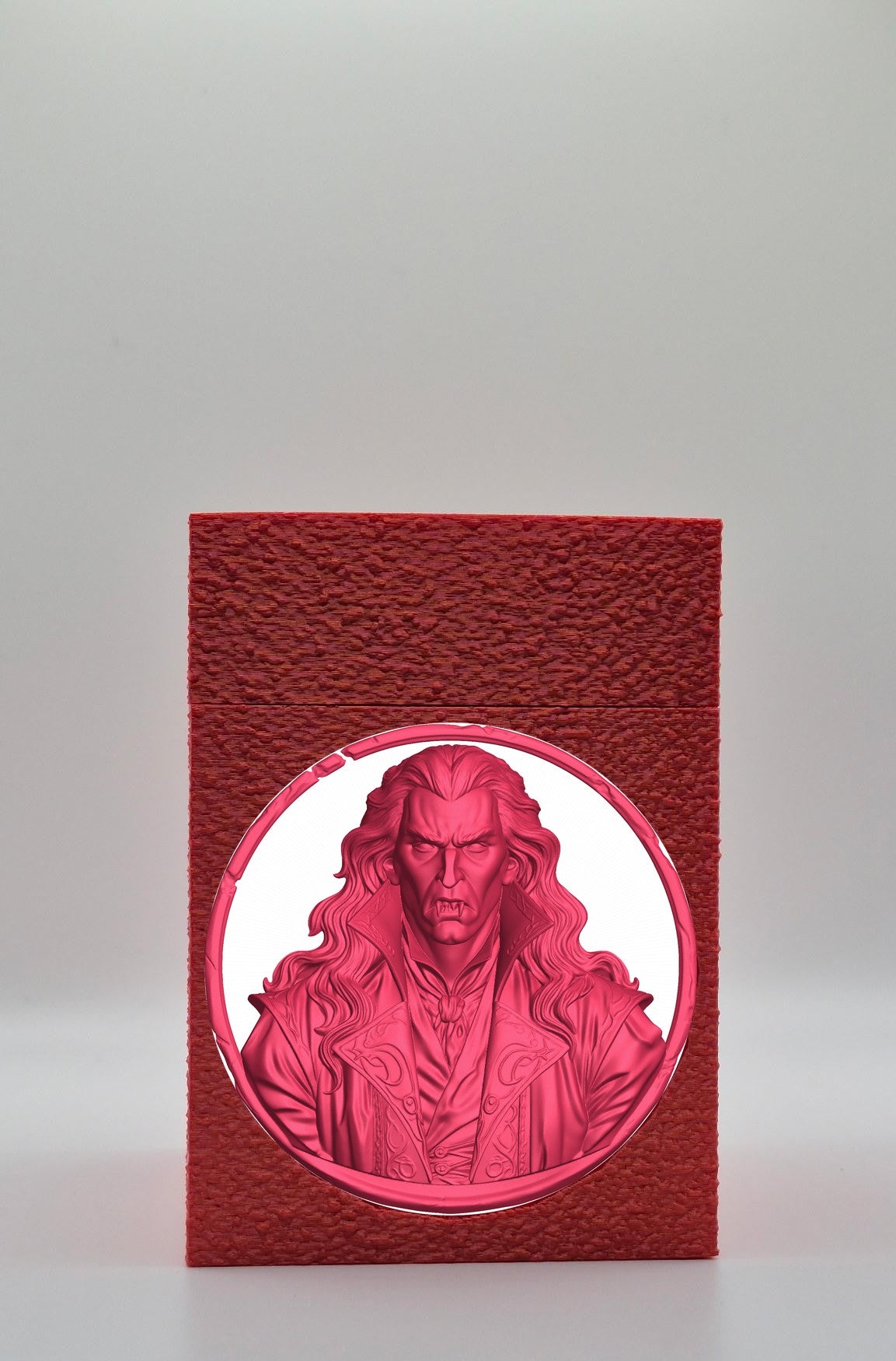 Gothic Vampire Card Box — Red