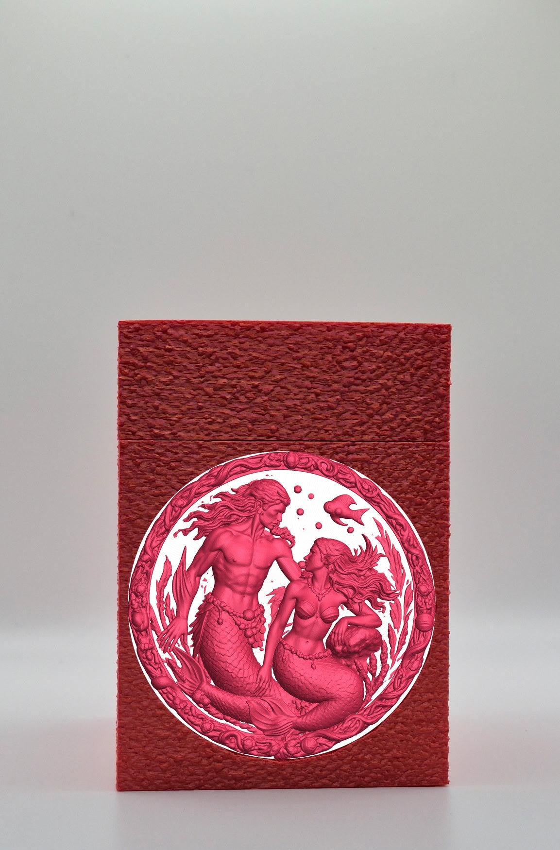 Merfolk Card Box — Red