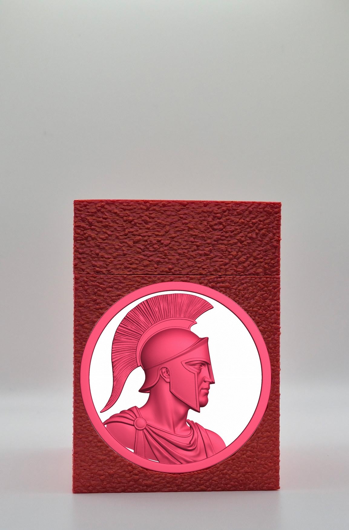 Spartan Card Box — Red