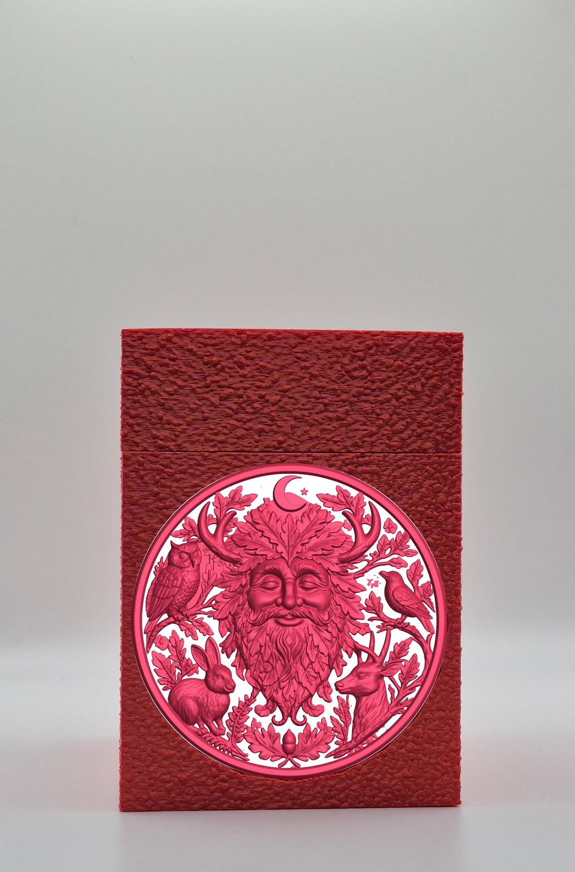 Tree Spirit Card Box — Red