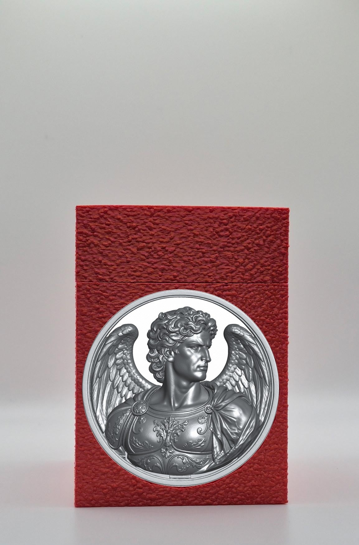 Angel Card Box — Red