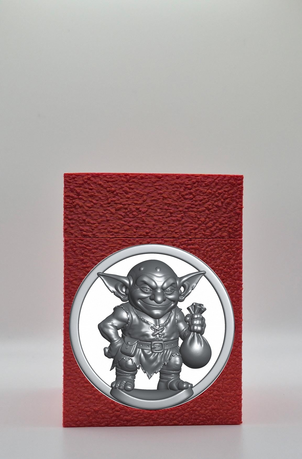 Greedy Goblin Card Box — Red