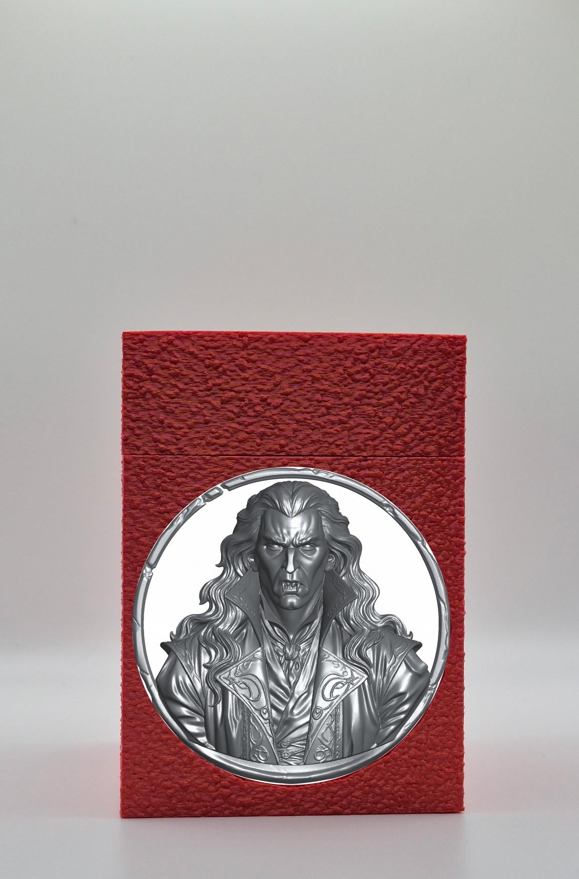 Gothic Vampire Card Box — Red