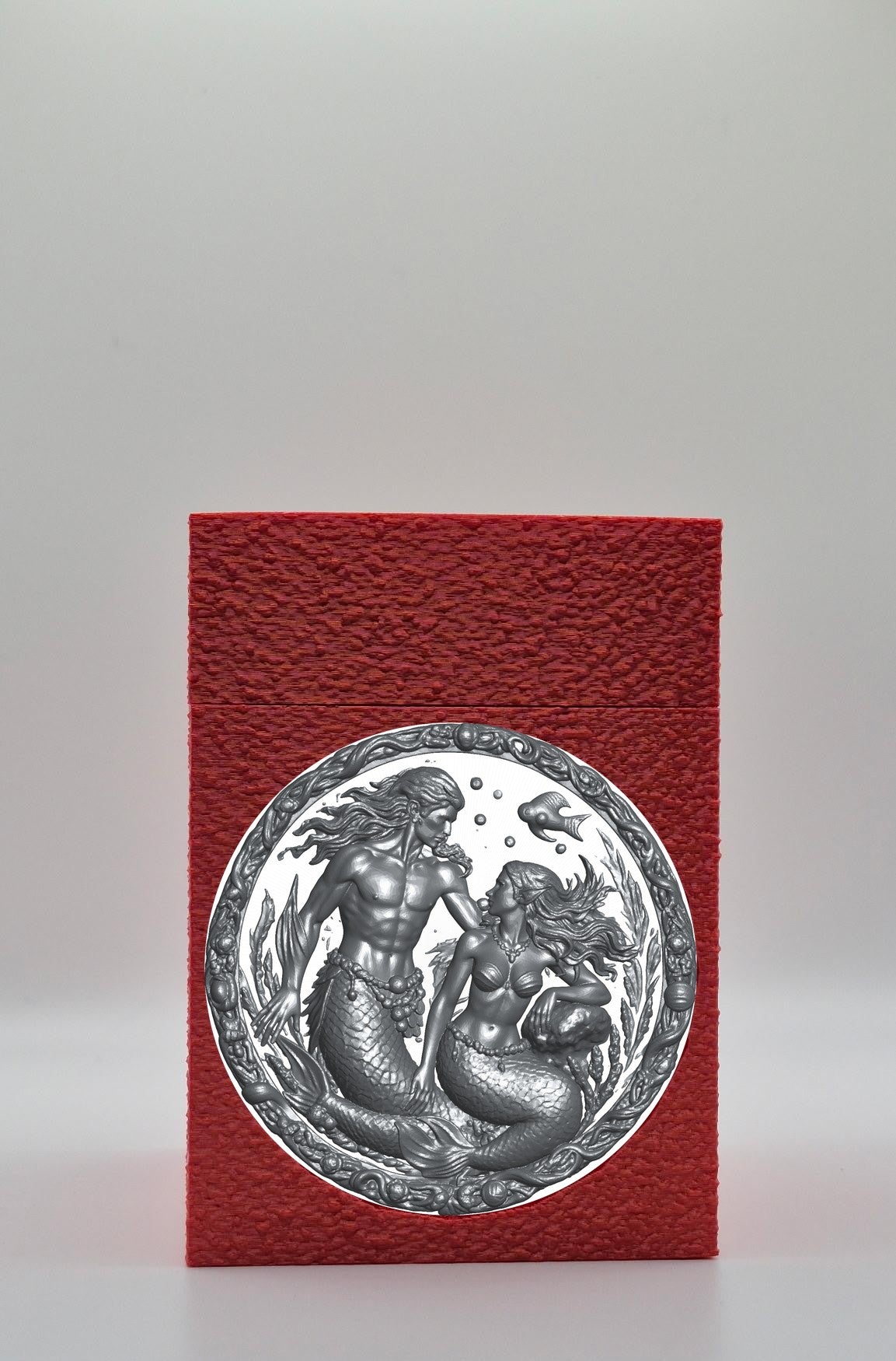 Merfolk Card Box — Red